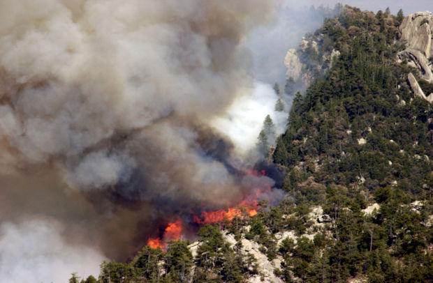 The Bullock Fire in 2002